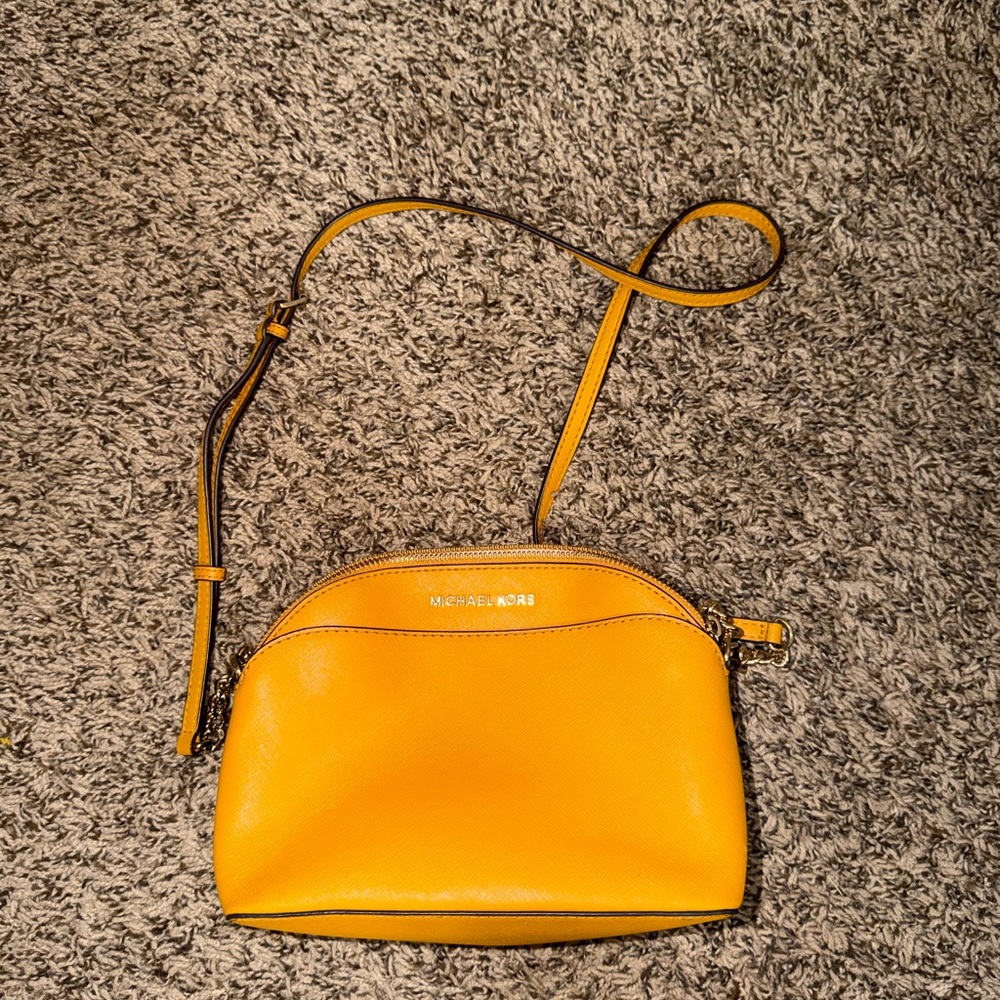 Michael Kors Yellow Purse
